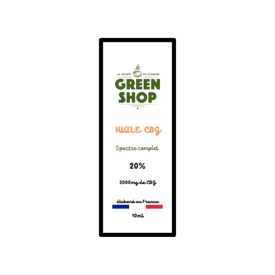 Huile CBG Spectre complet 20%