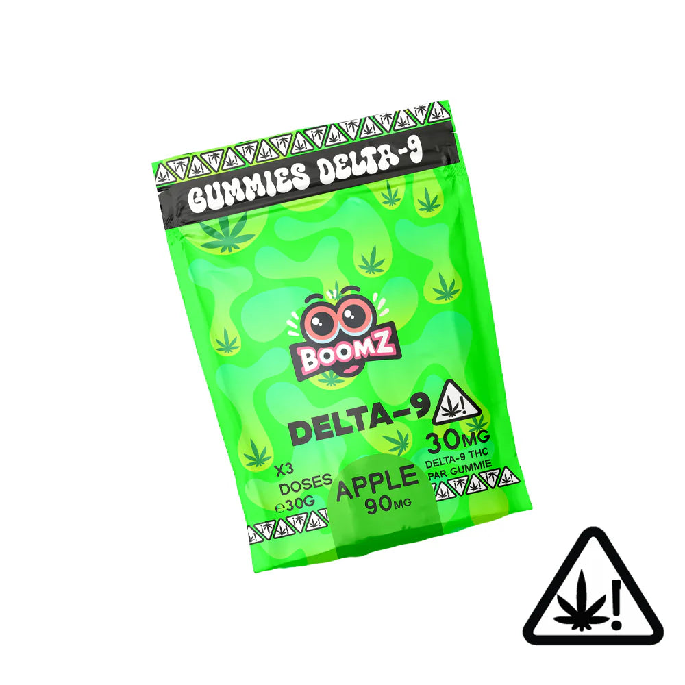 Gummies Delta-9 THC 30mg x 3 - Apple