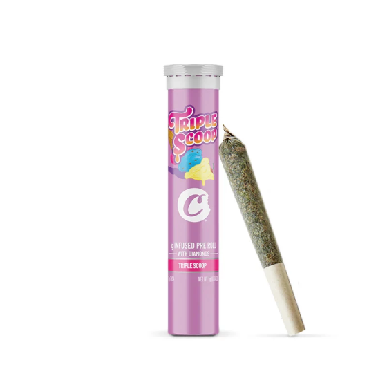 Pré roll Triple Scoop Infused 10-OH-HHC - Cookies